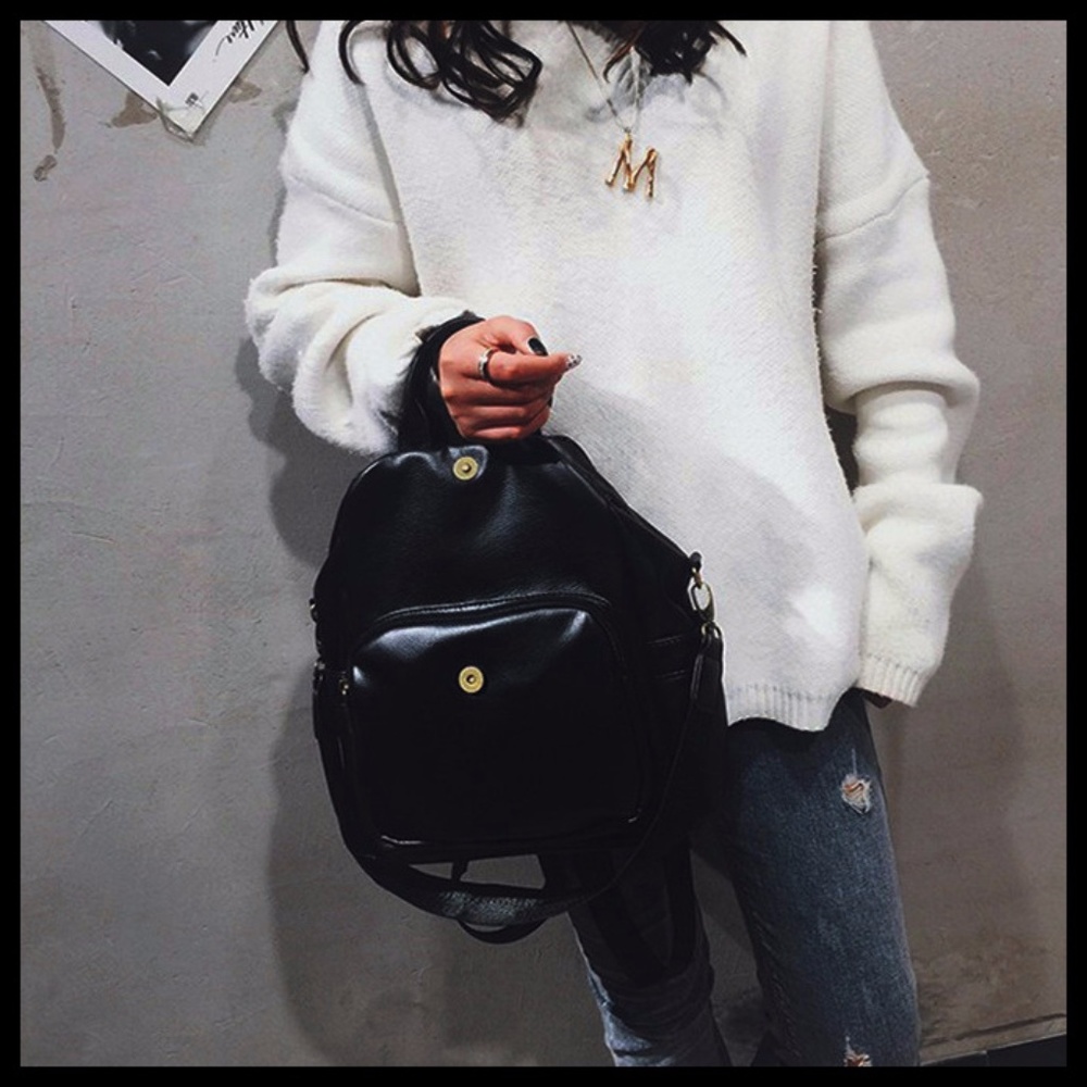 NEW EDISON Multi Function Backpack Shoulder Bag - Picture 3 of 8